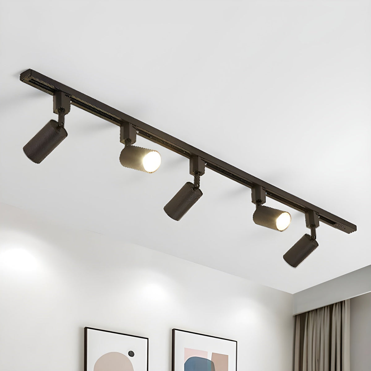 Galvyn Ceiling Lamp Sleek Cylinder Track with Minimalist