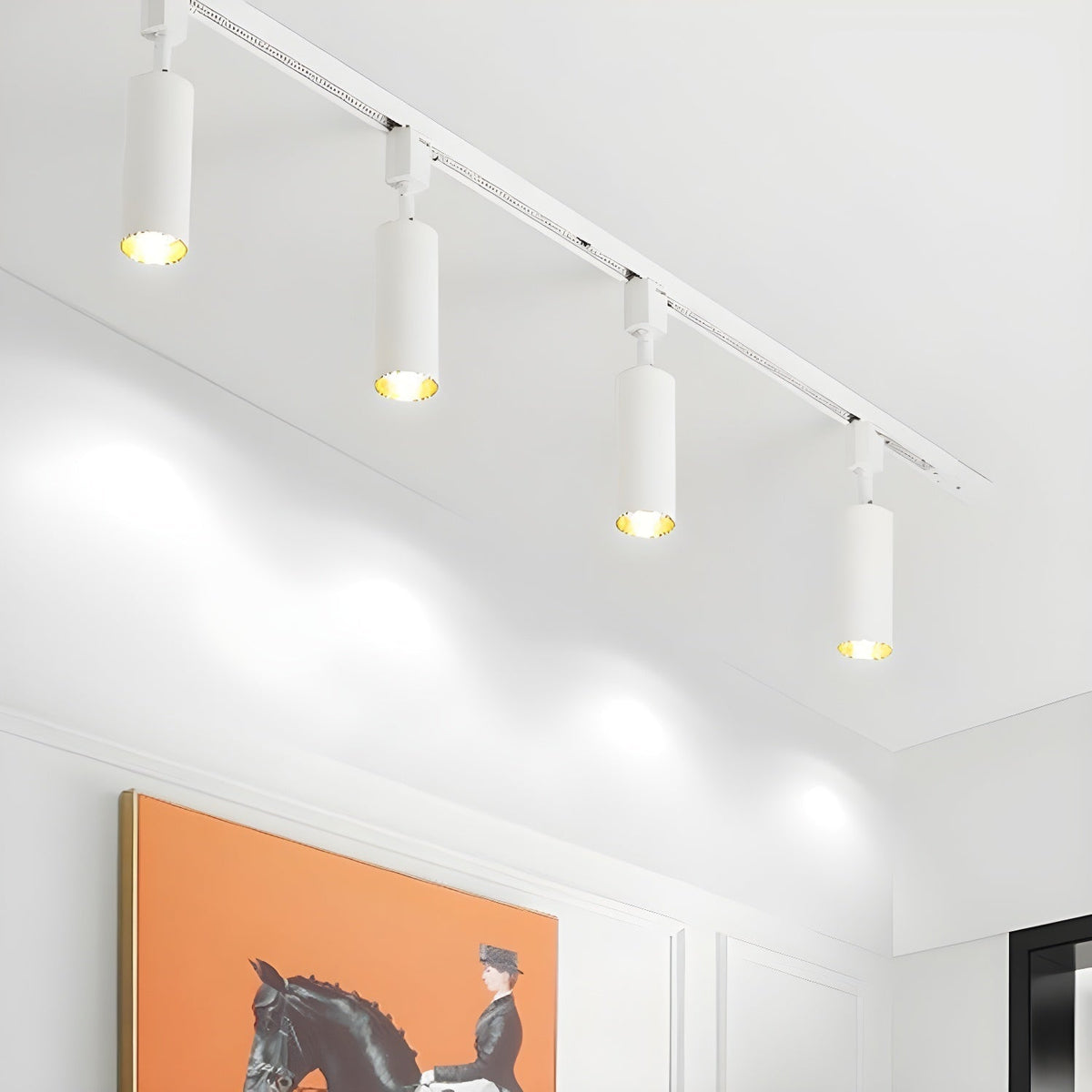 Galvyn Ceiling Lamp Sleek Cylinder Track with Minimalist