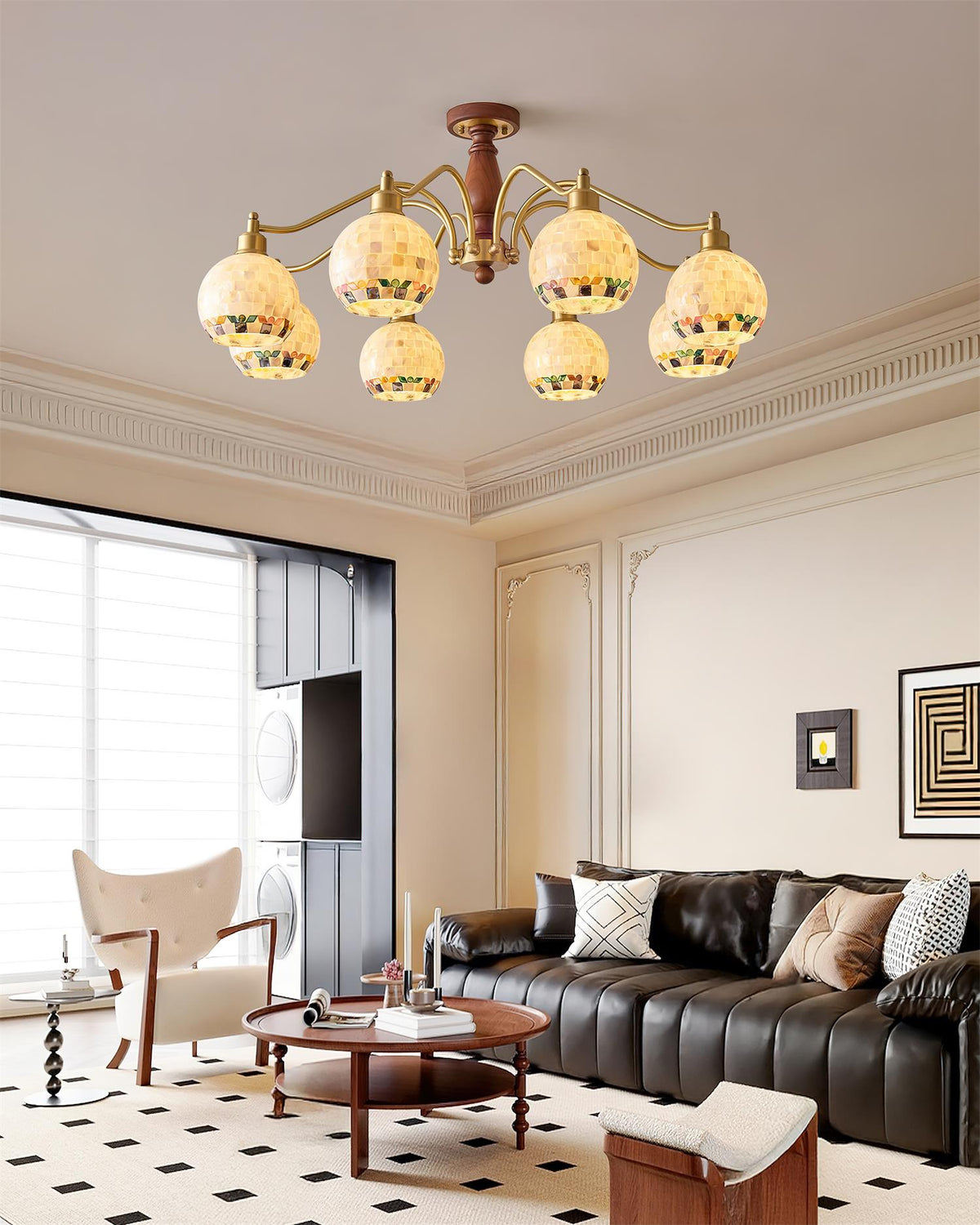 Orelerira Globe Chandelier
