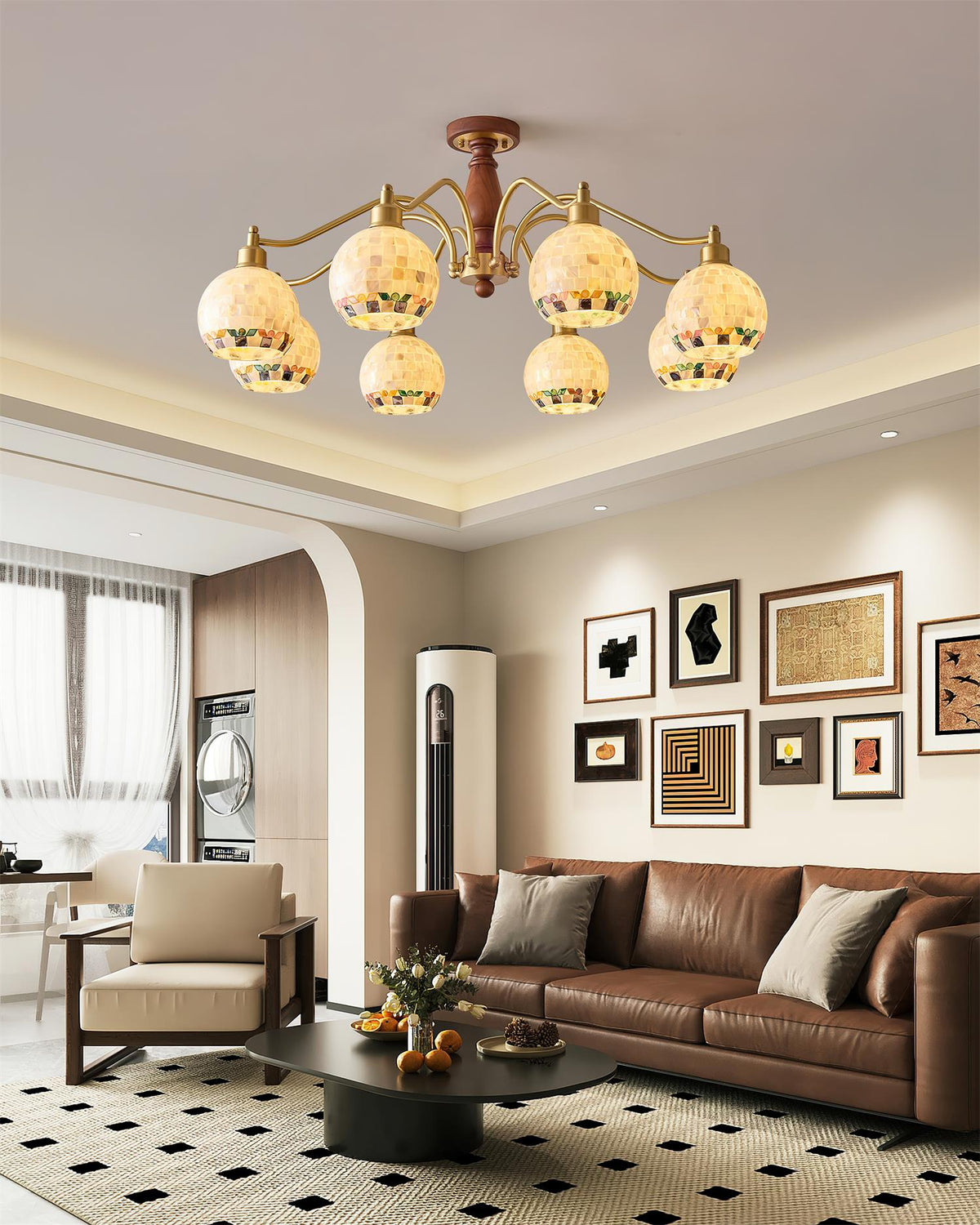 Orelerira Globe Chandelier