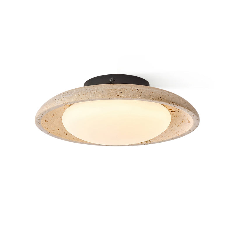 Sableth Travertine Ceiling Mount