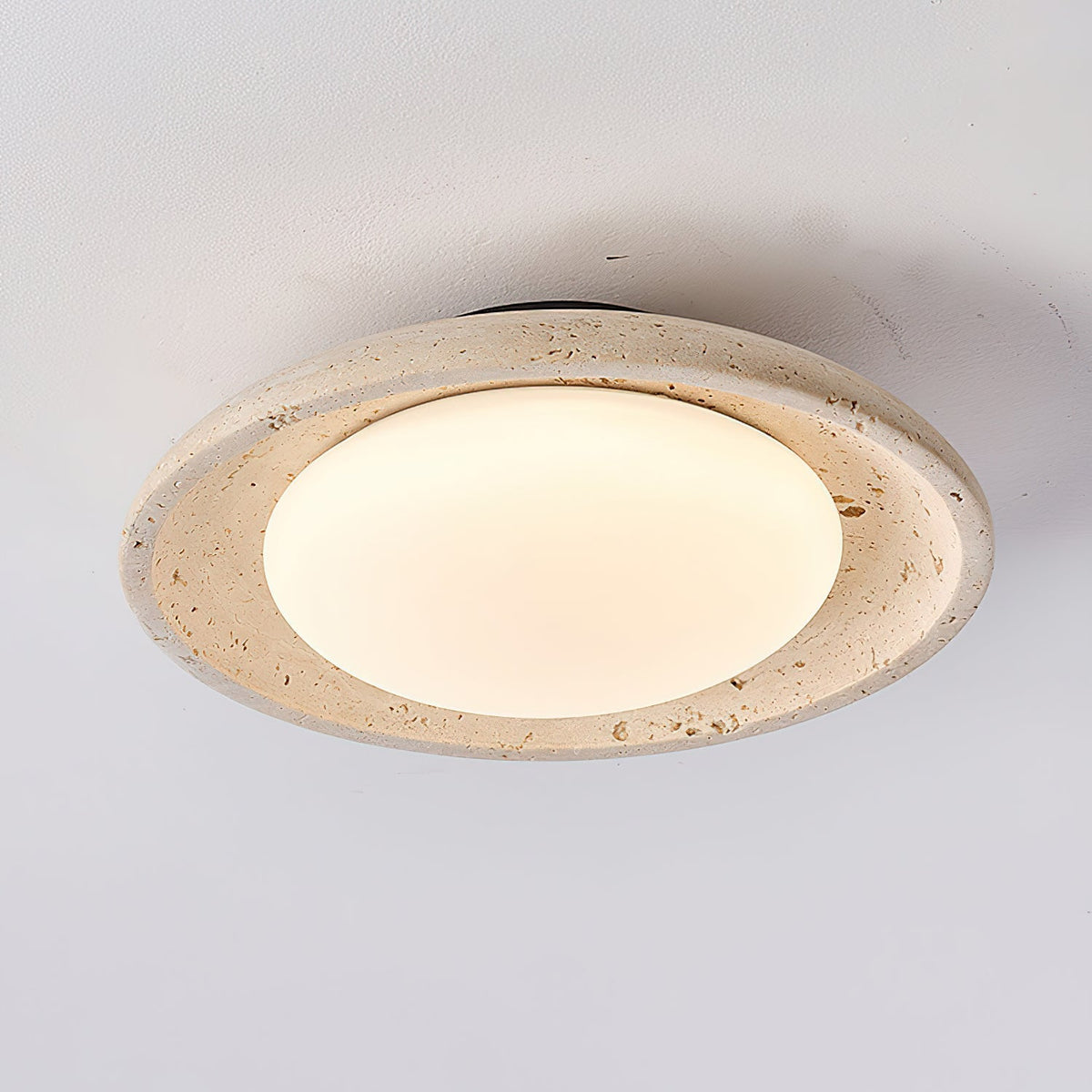 Sableth Travertine Ceiling Mount