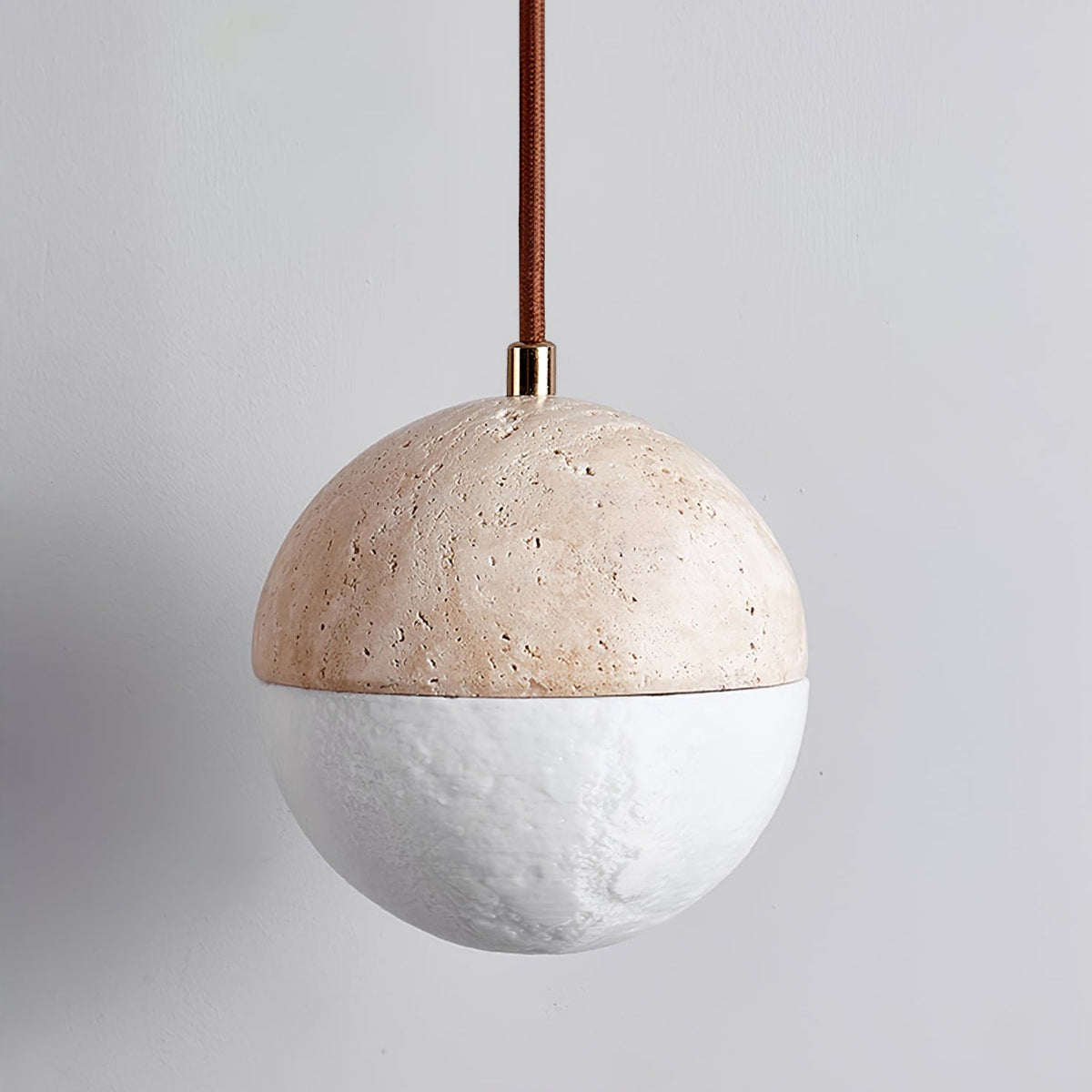 Vendrick Travertine Pendant Light