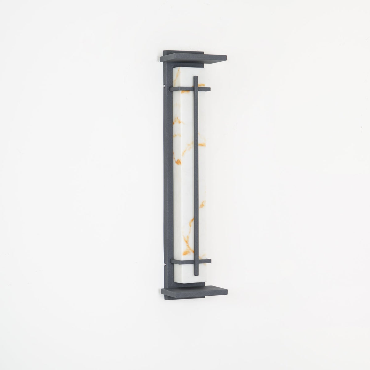Avenirette Square Outdoor Wall Light Imitation Alabaster Waterproof