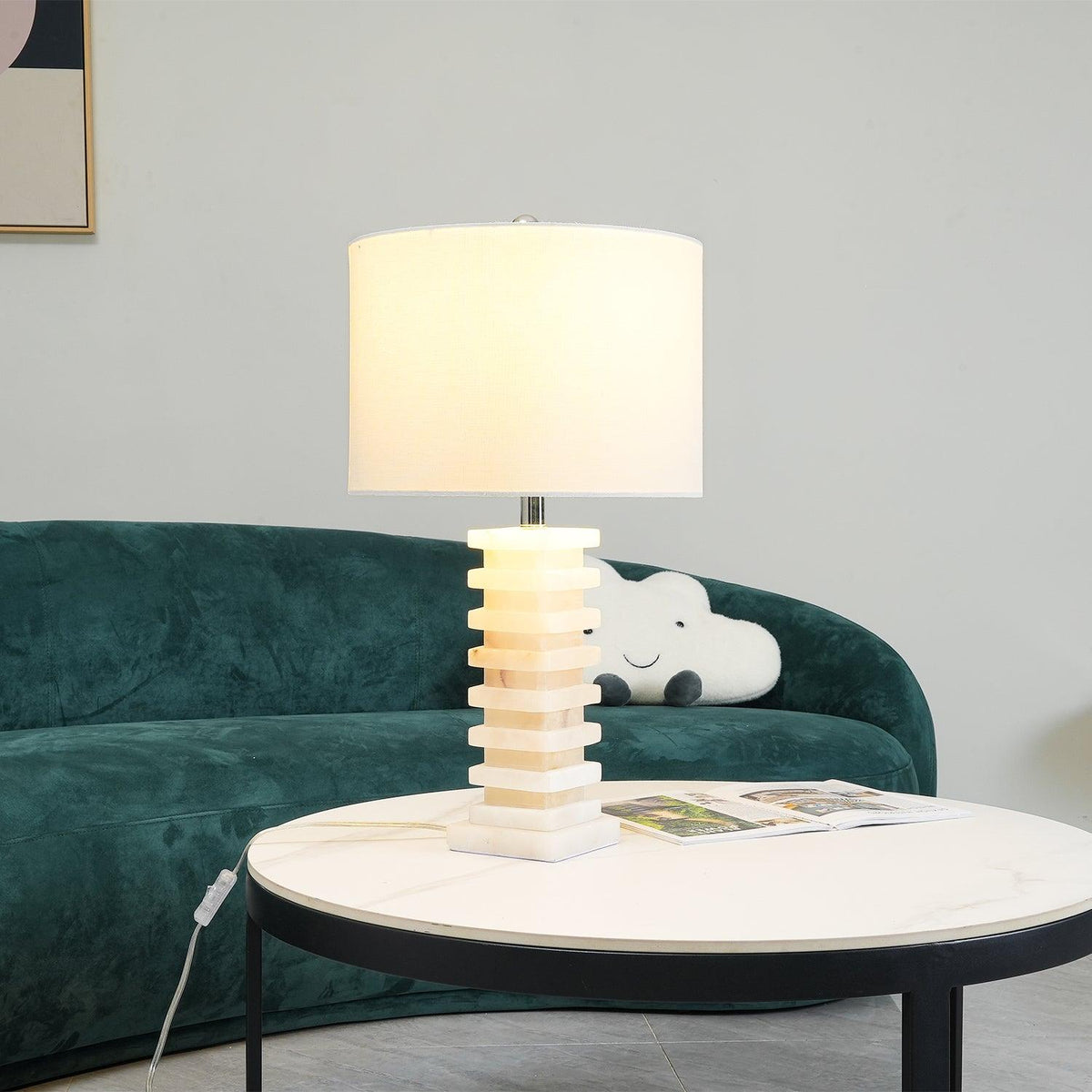 Covynen Alabaster Table Lamp