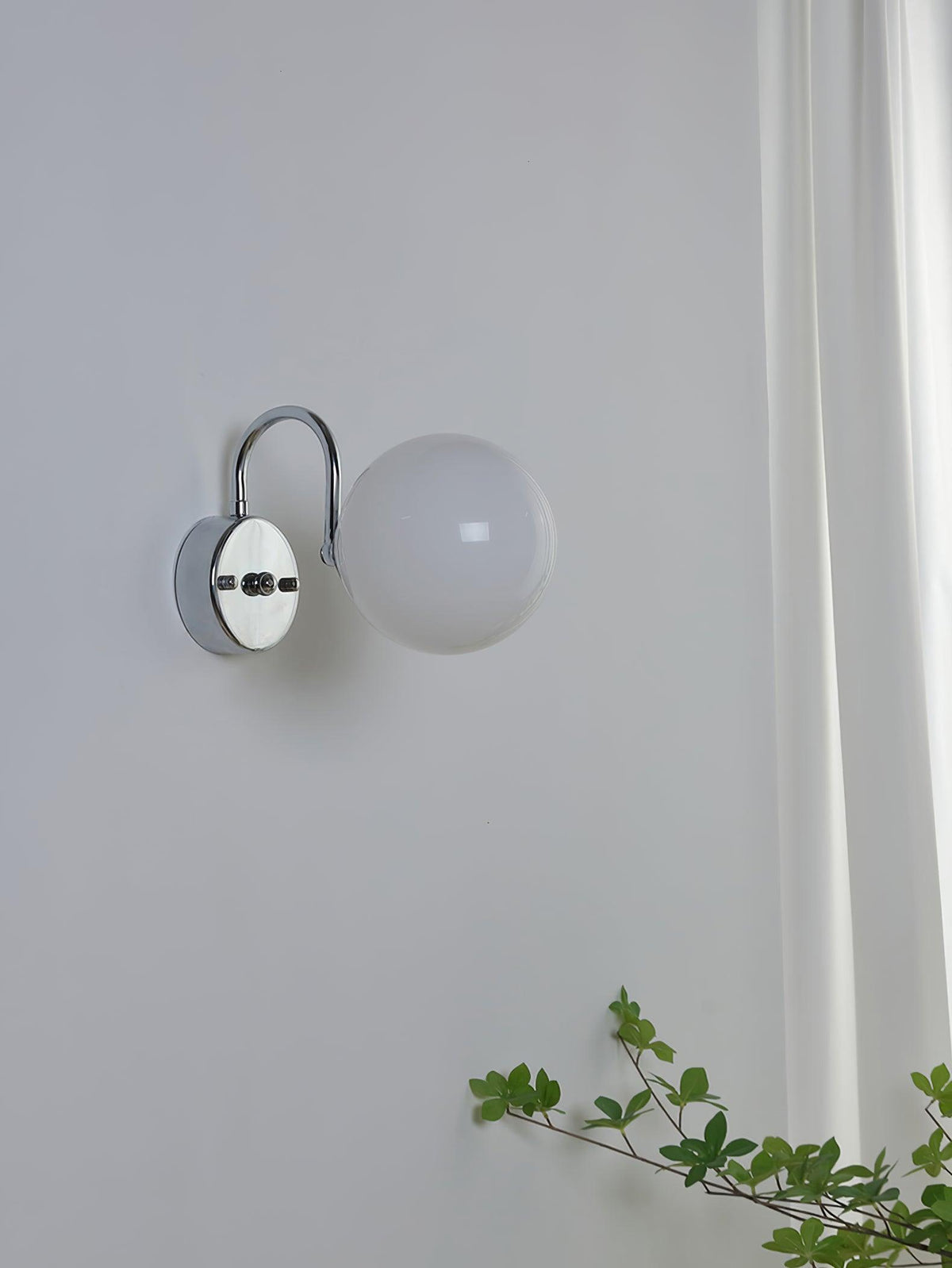 Coda Globo Modern Glass Sconce