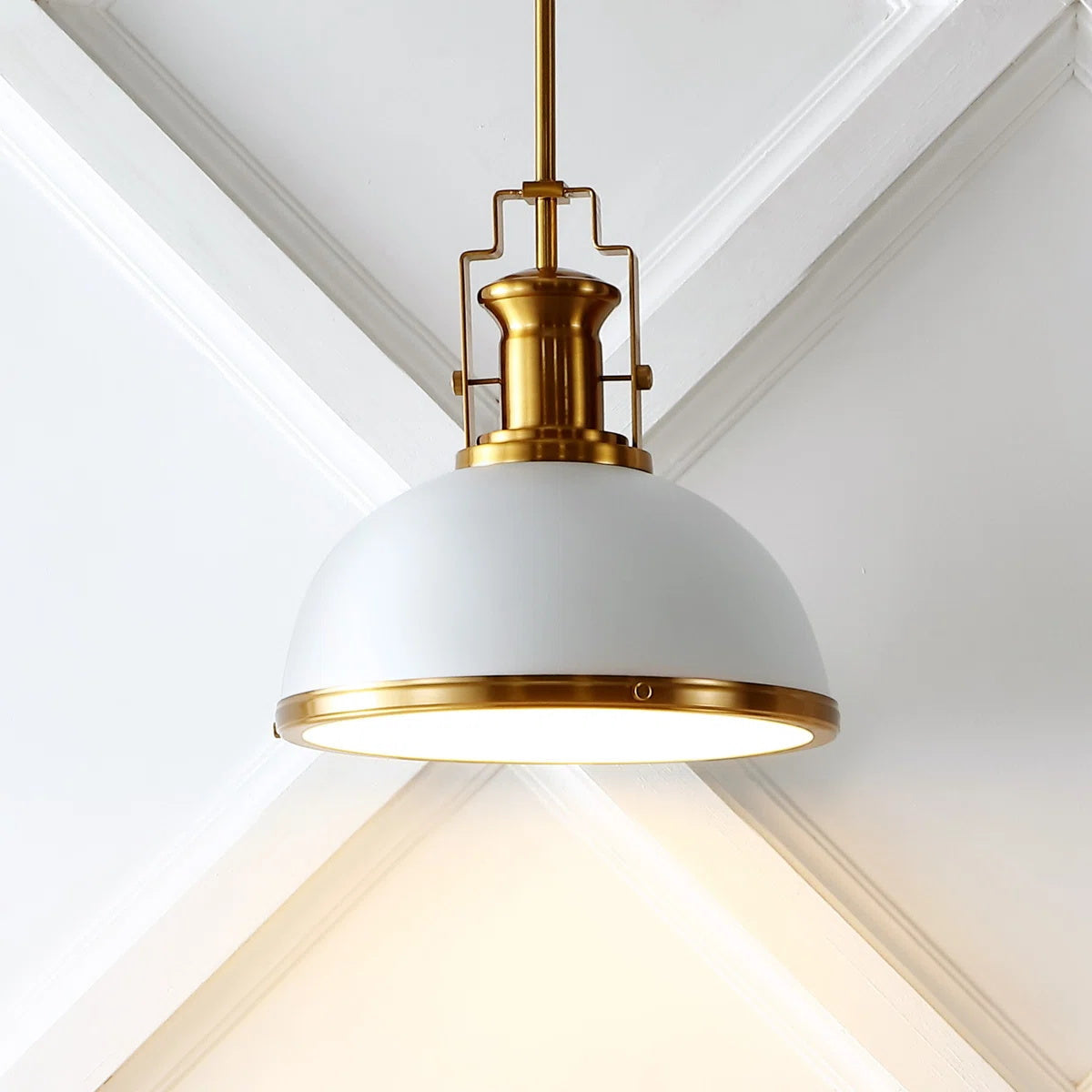 Staub Vintage Brass Pendant Lamp