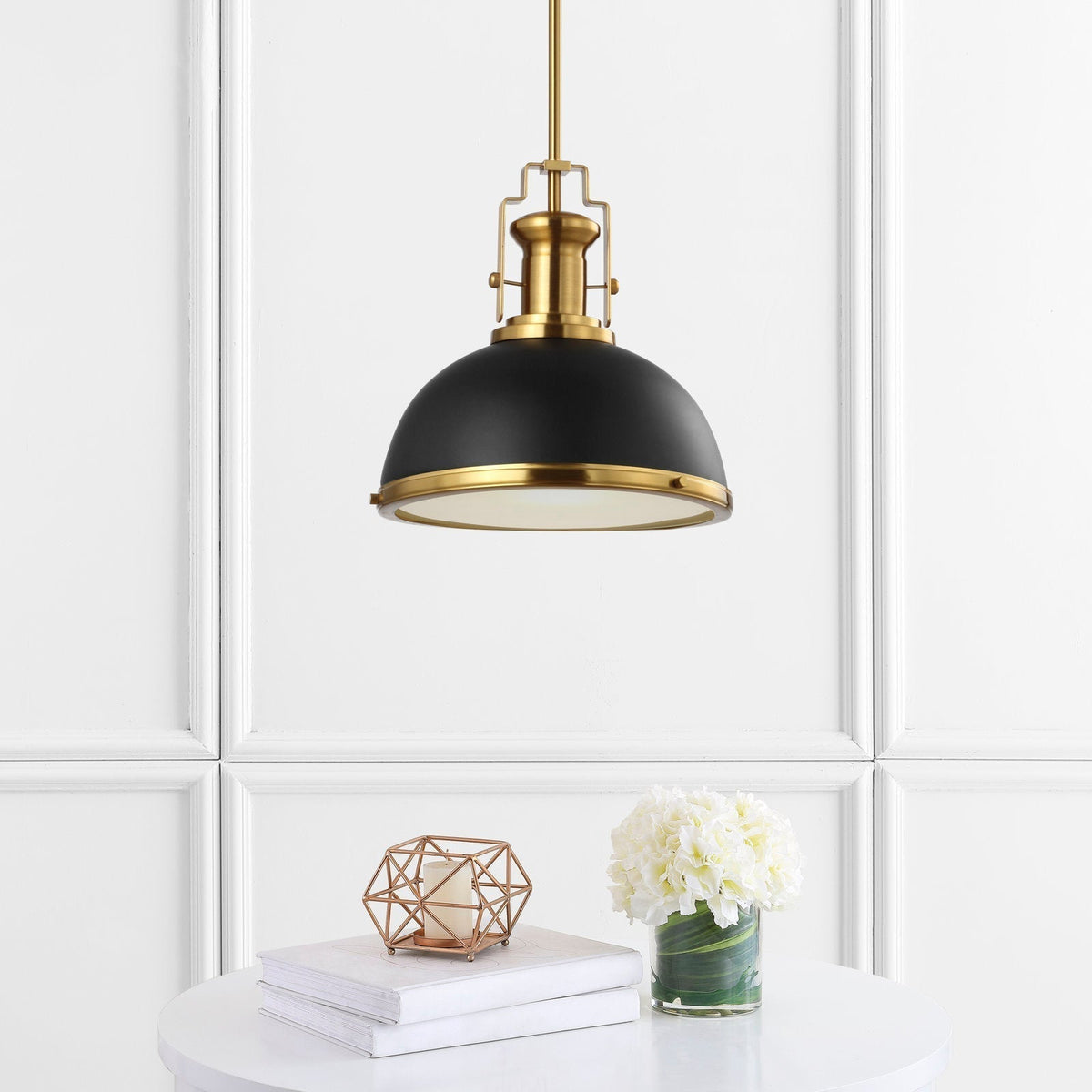 Staub Vintage Brass Pendant Lamp