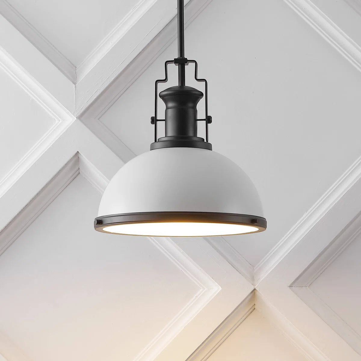 Staub Vintage Brass Pendant Lamp