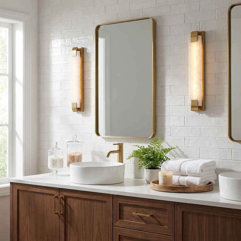 Navencombe Alabaster Wall Sconce