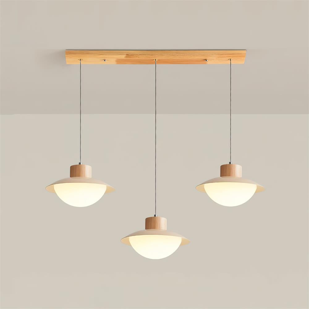 Wudolit Pendant Light Natural Wood
