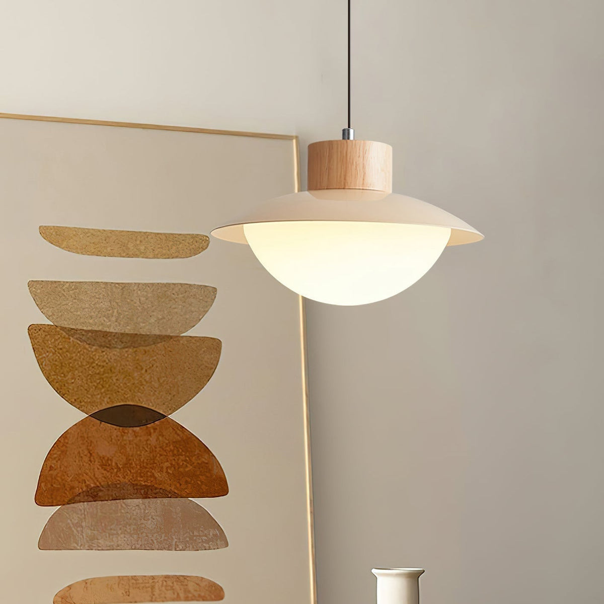 Wudolit Pendant Light Natural Wood