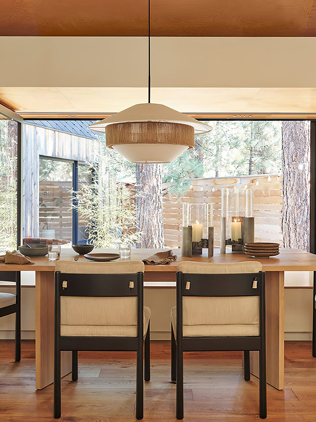 Athrel Modern Fabric Pendant Lamp