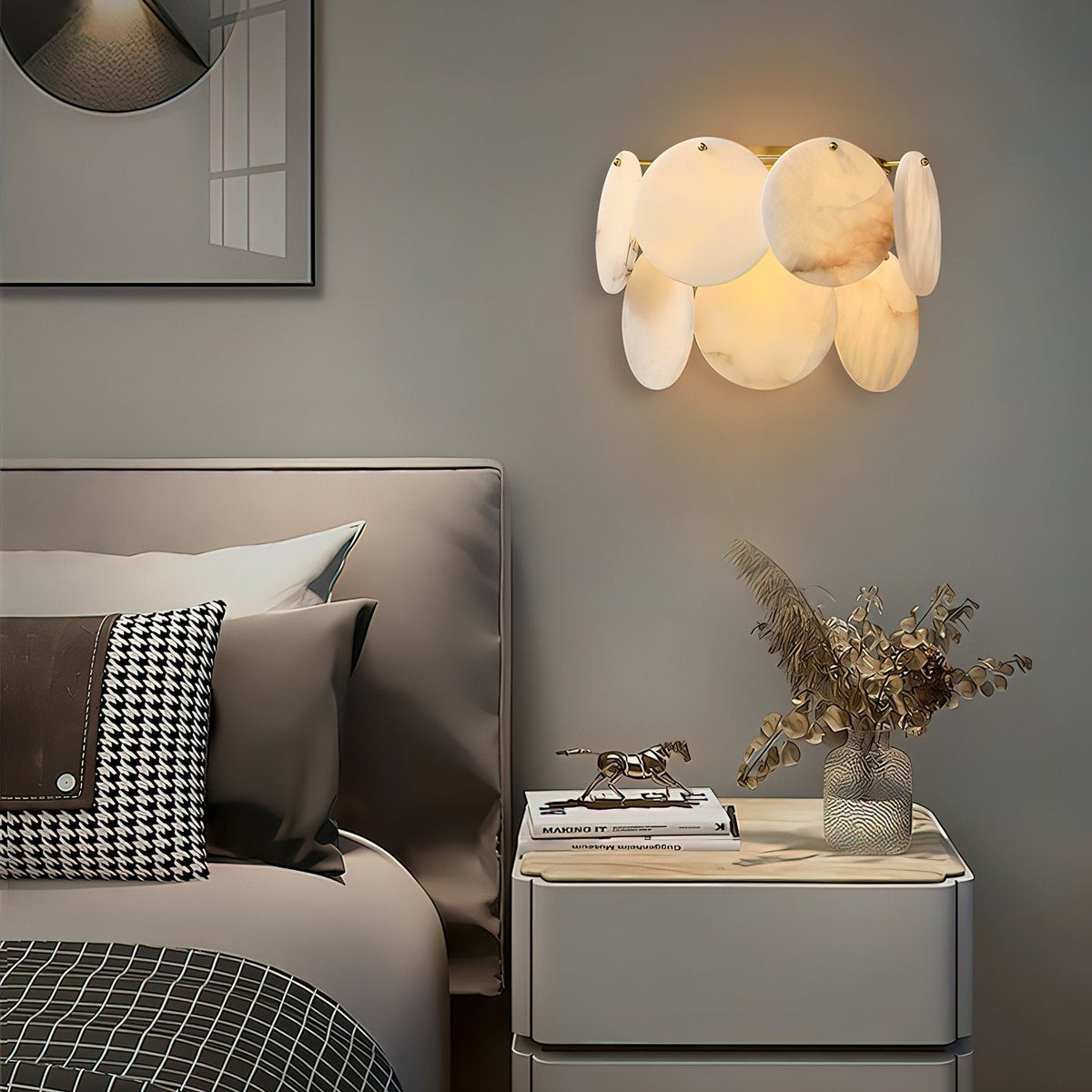 Avenlith Lumina Alabaster Wall Sconce