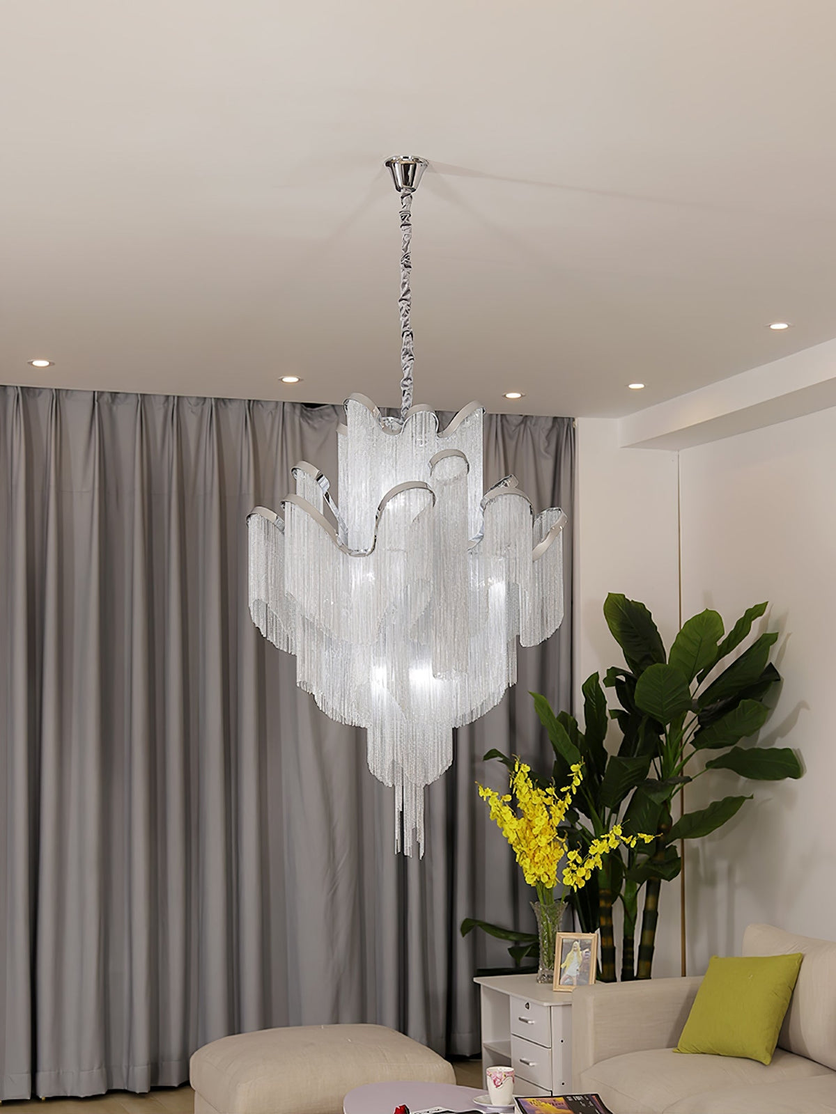 Noririne Stream Chain Chandelier