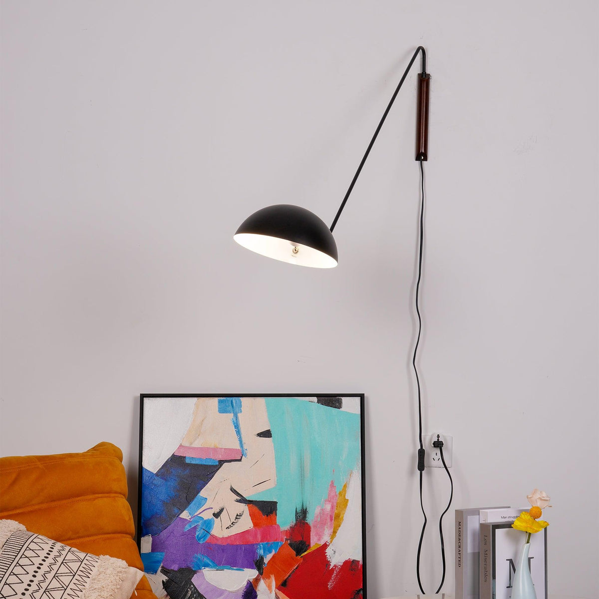 Lirixel Wood Wall Lamp