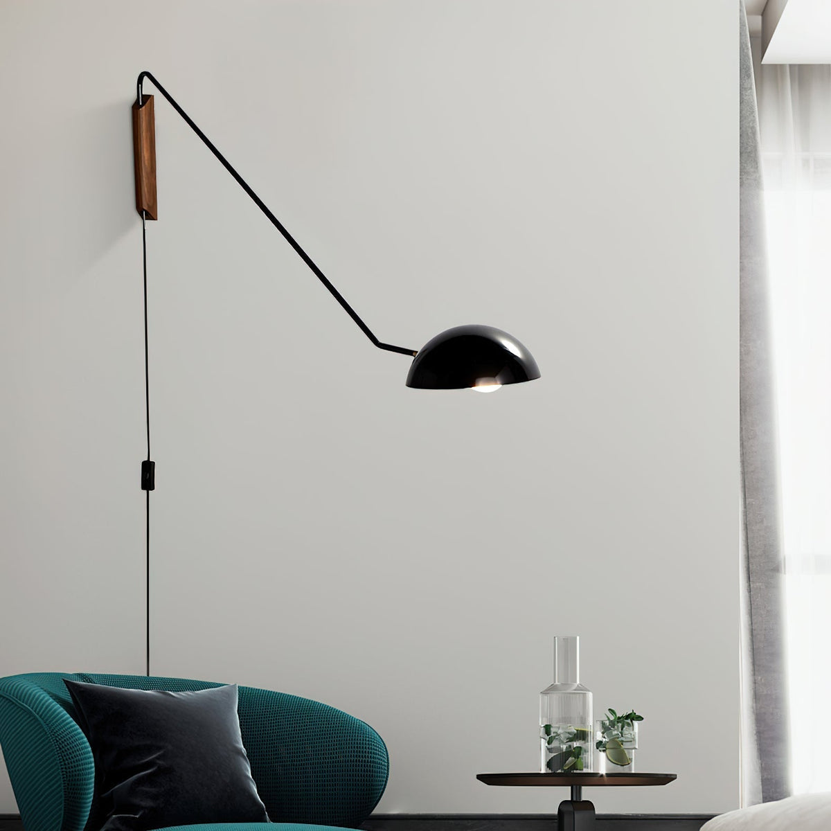 Lirixel Wood Wall Lamp