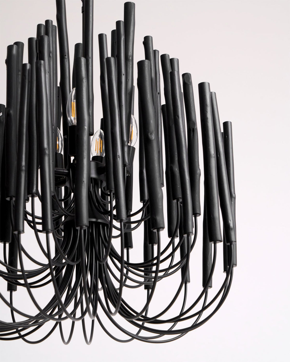 Xantir Postmodern Luxury Wood Chandelier
