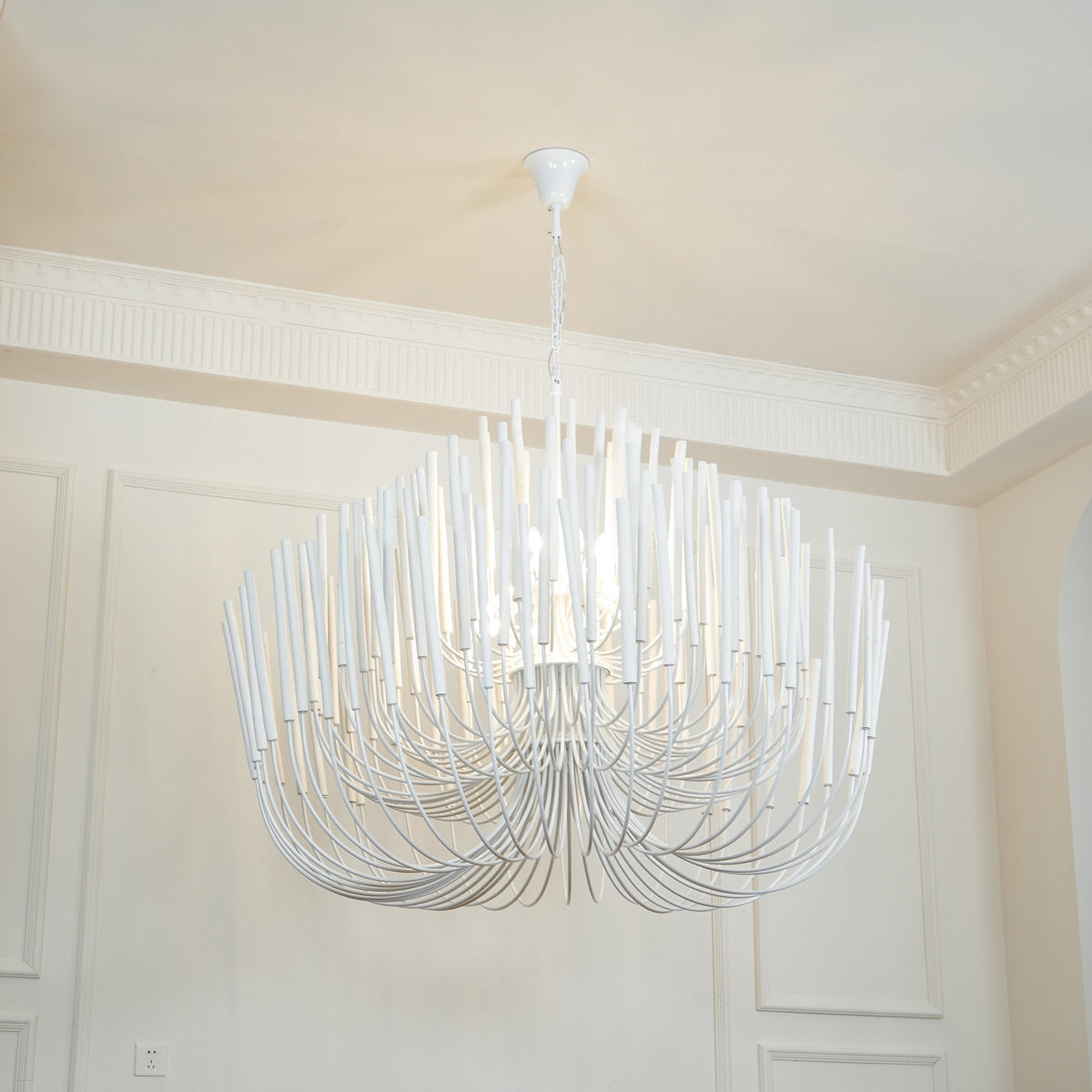 Xantir Postmodern Luxury Wood Chandelier
