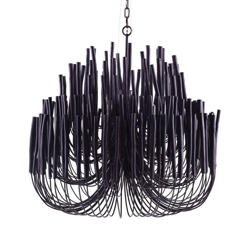 Xantir Postmodern Luxury Wood Chandelier