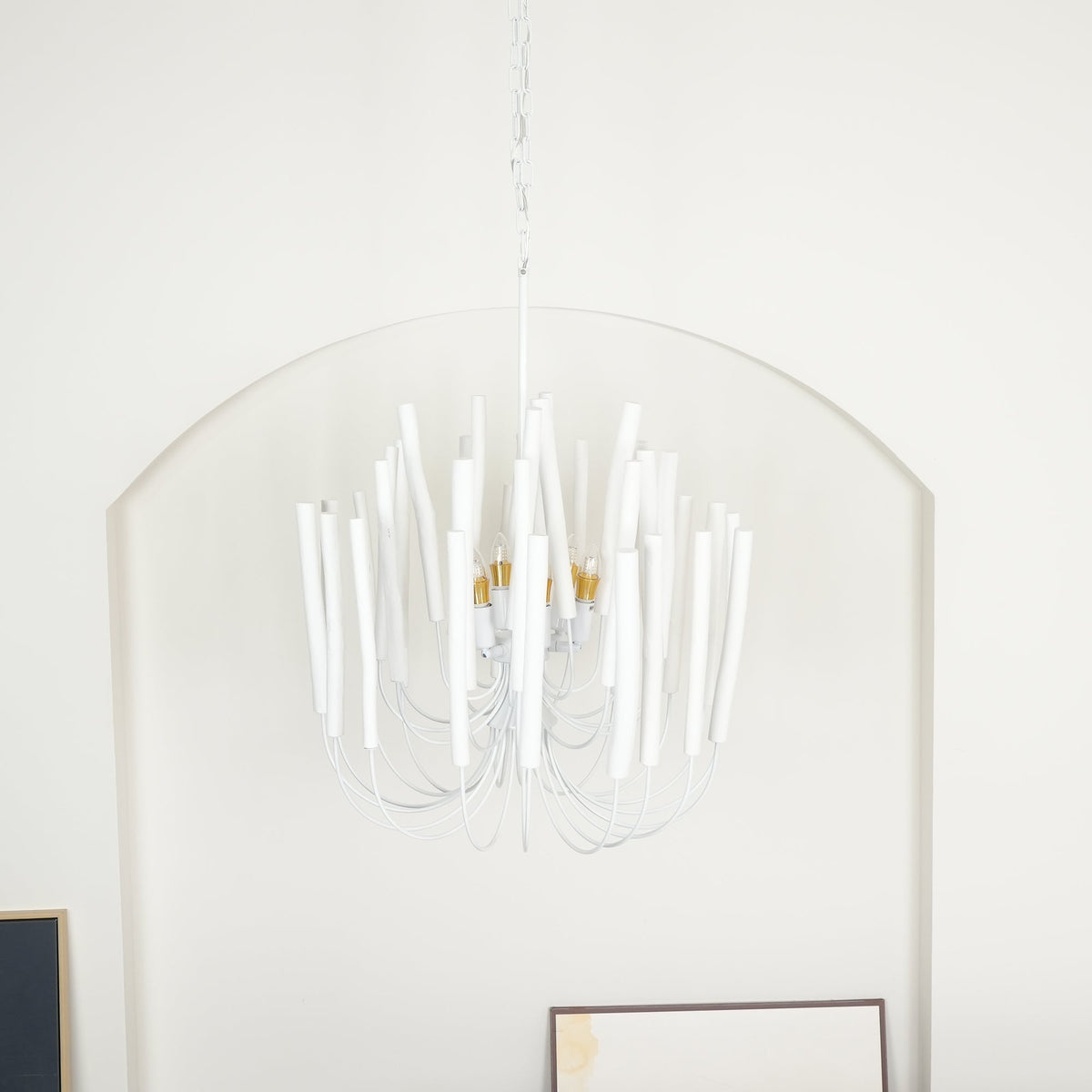 Xantir Postmodern Luxury Wood Chandelier