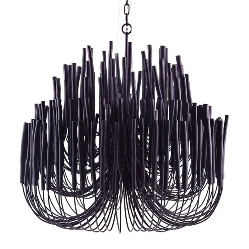 Xantir Postmodern Luxury Wood Chandelier