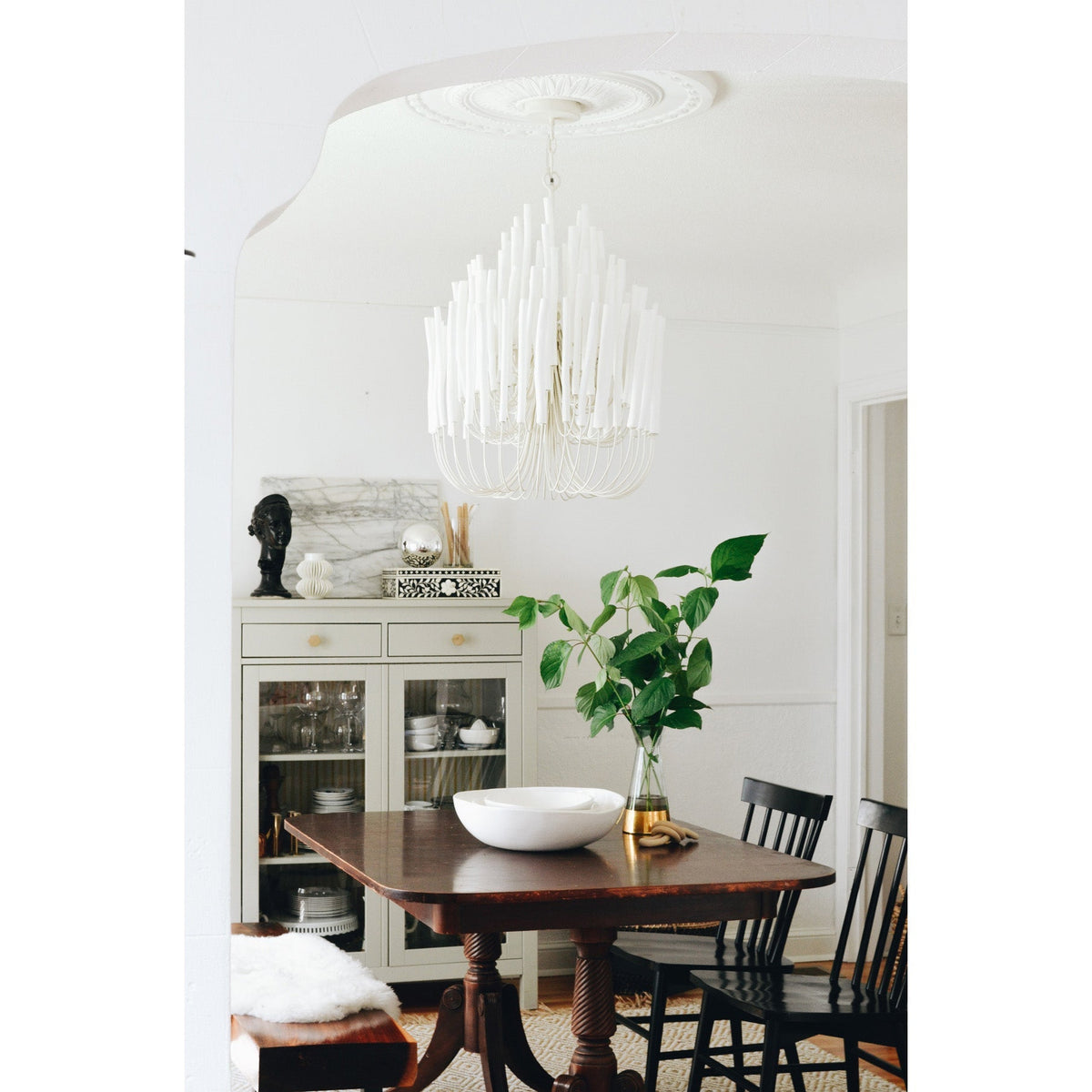 Xantir Postmodern Luxury Wood Chandelier