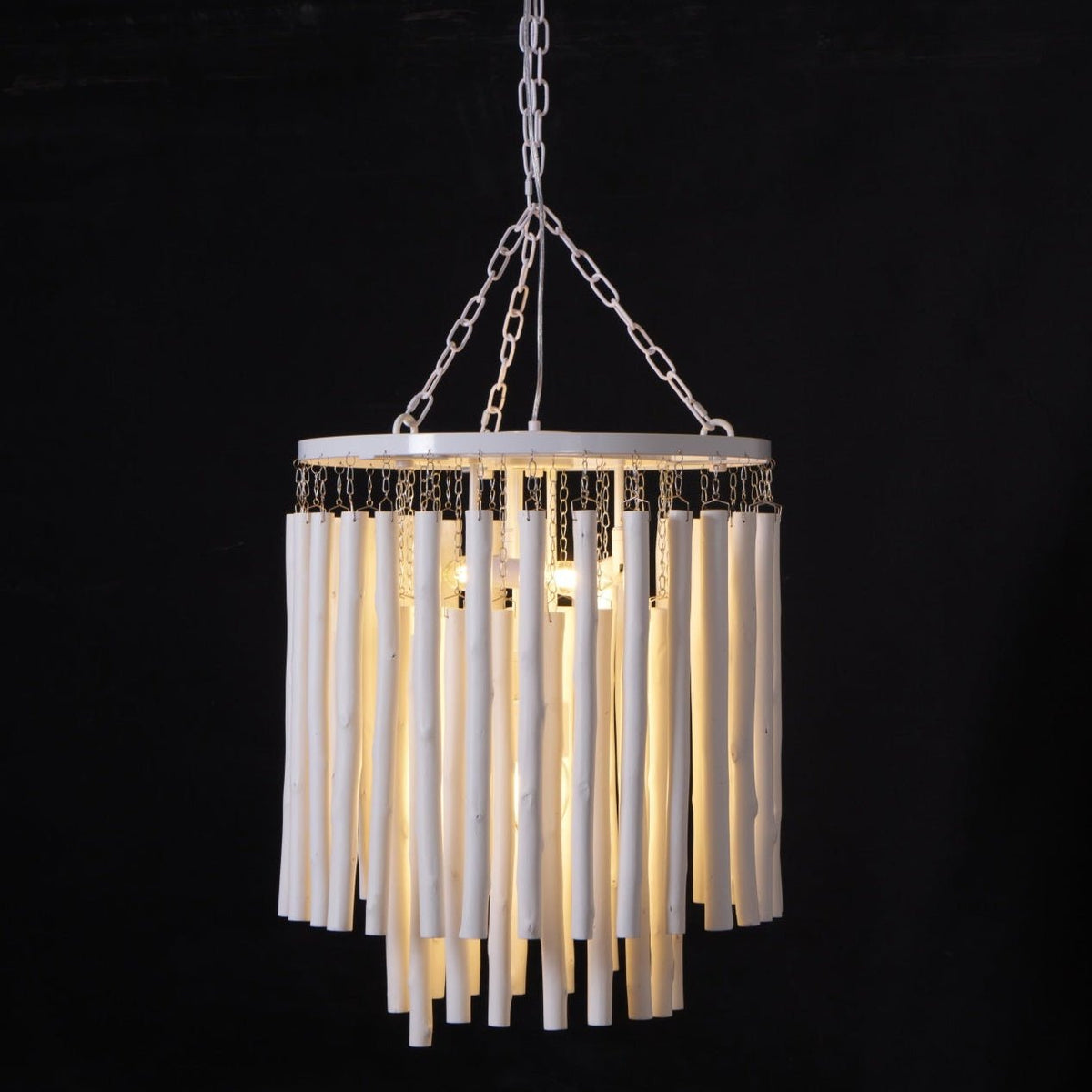 Xantir Postmodern Luxury Wood Chandelier