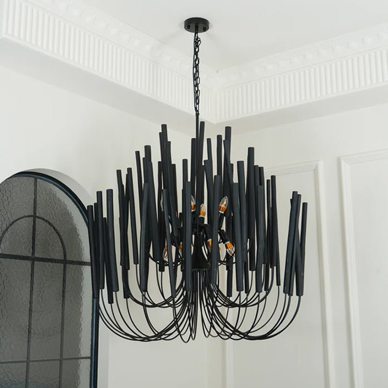 Xantir Postmodern Luxury Wood Chandelier