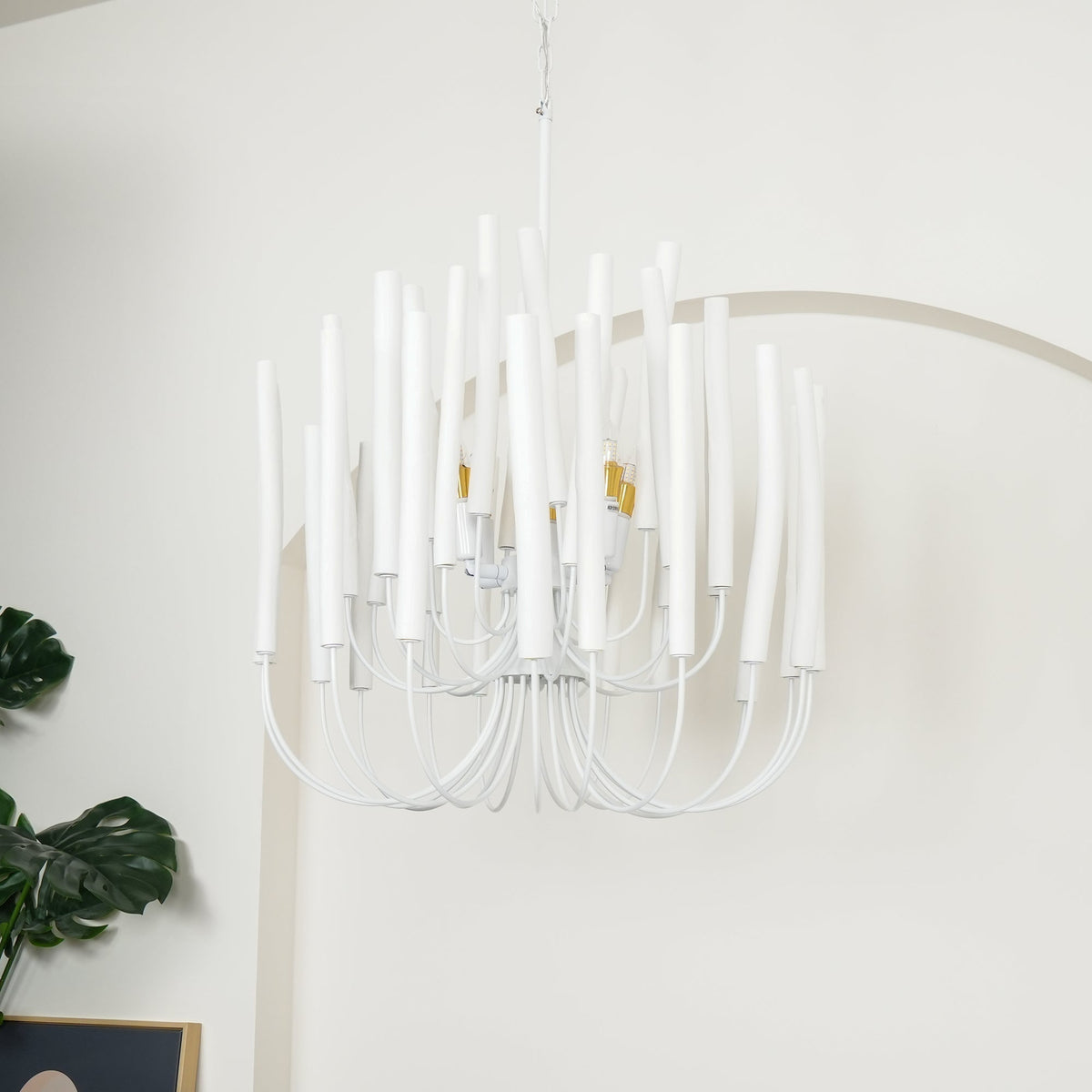 Xantir Postmodern Luxury Wood Chandelier