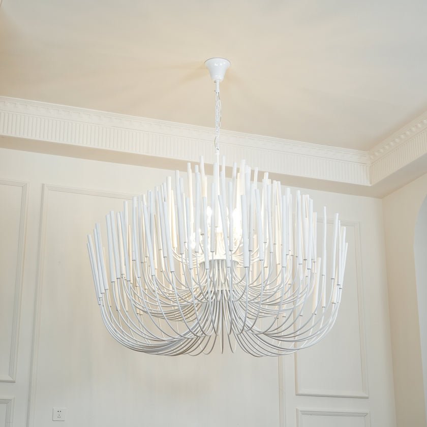 Xantir Postmodern Luxury Wood Chandelier