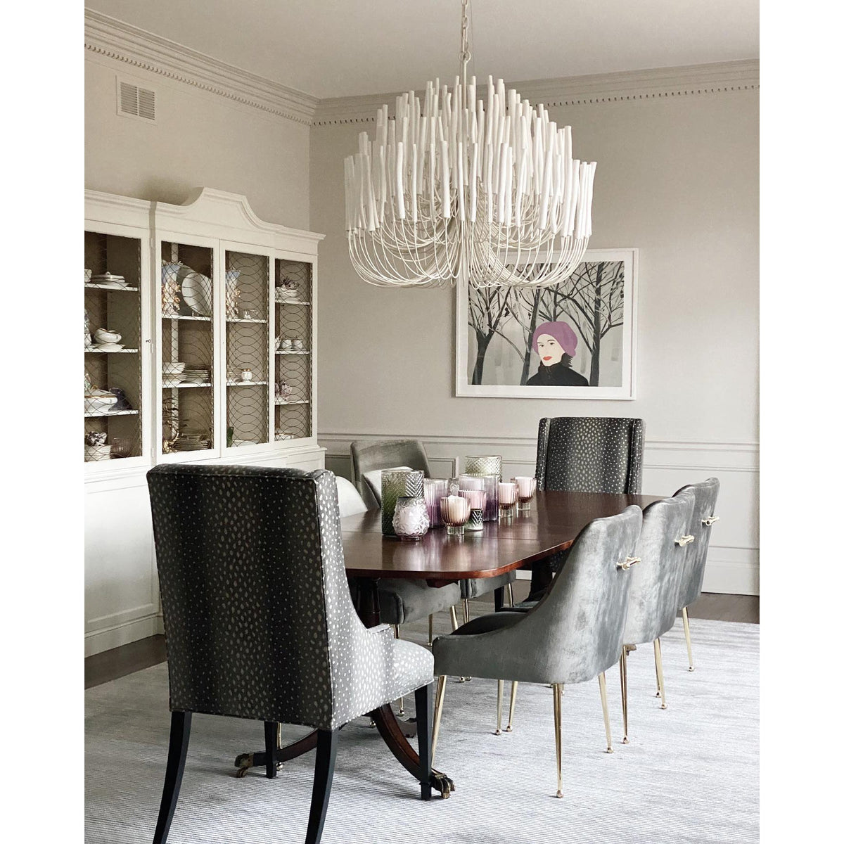 Xantir Postmodern Luxury Wood Chandelier