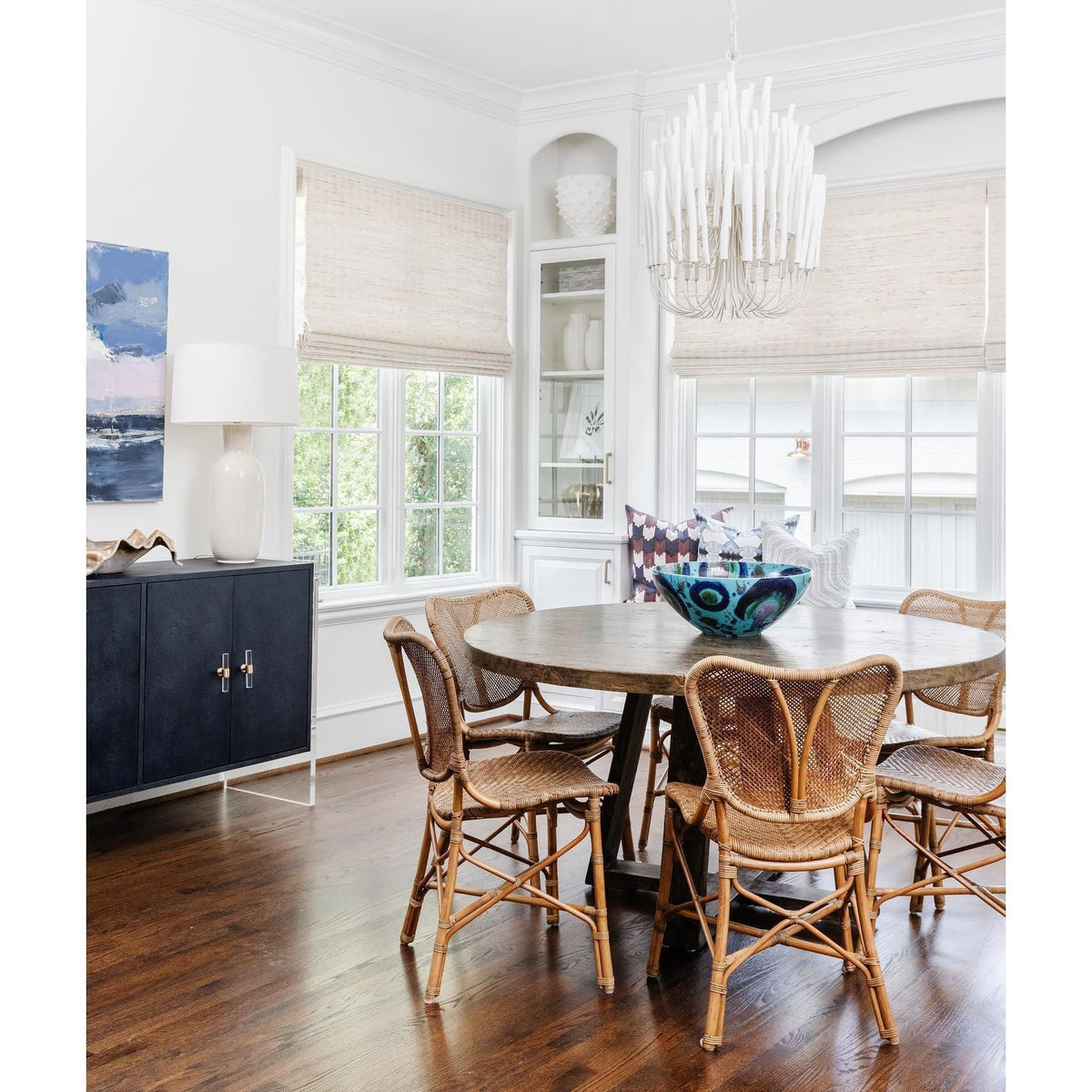 Xantir Postmodern Luxury Wood Chandelier