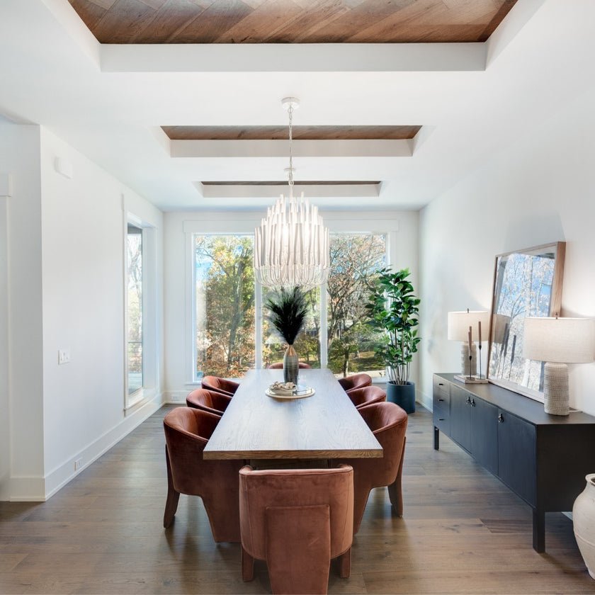 Xantir Postmodern Luxury Wood Chandelier
