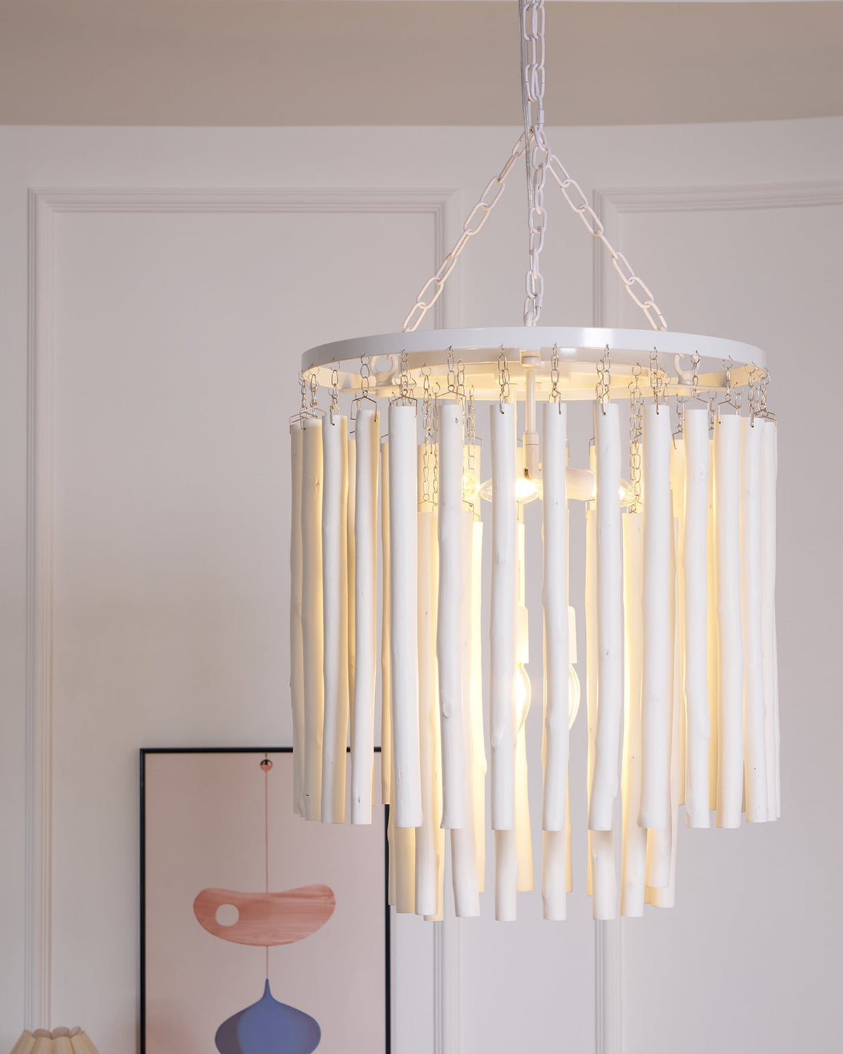 Ravenborne Wood Chandelier