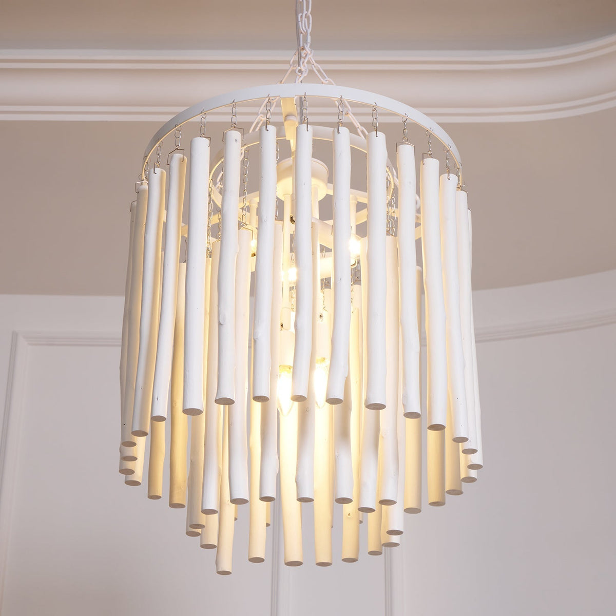 Xantir Postmodern Luxury Wood Chandelier