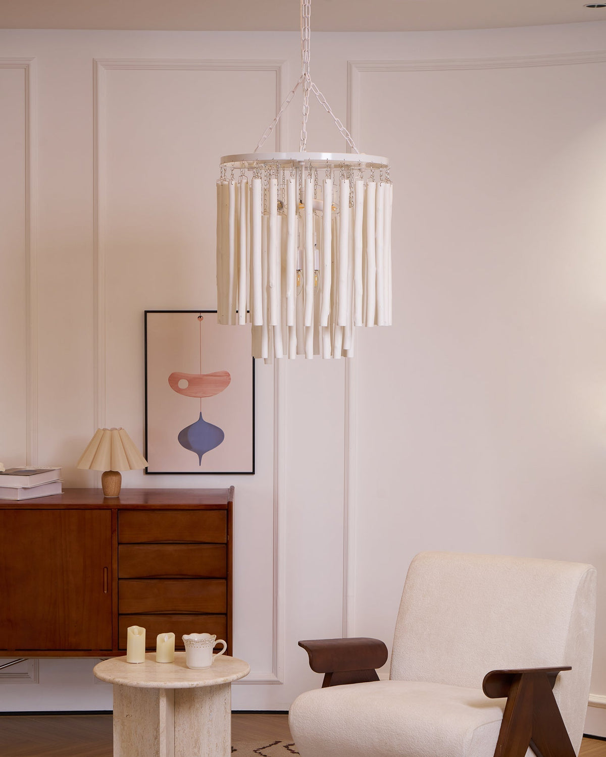 Xantir Postmodern Luxury Wood Chandelier