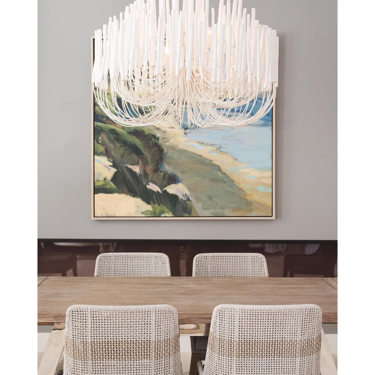 Xantir Postmodern Luxury Wood Chandelier