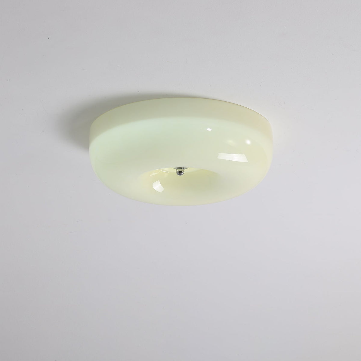 Cam Modern Minimalist Swirl Glass Ceiling Lamp