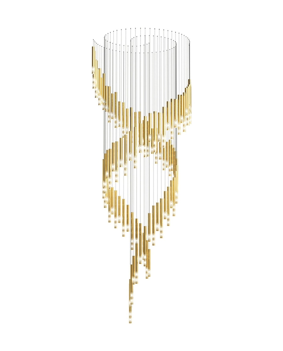 Rivinian Orchestral Cascade Chandelier