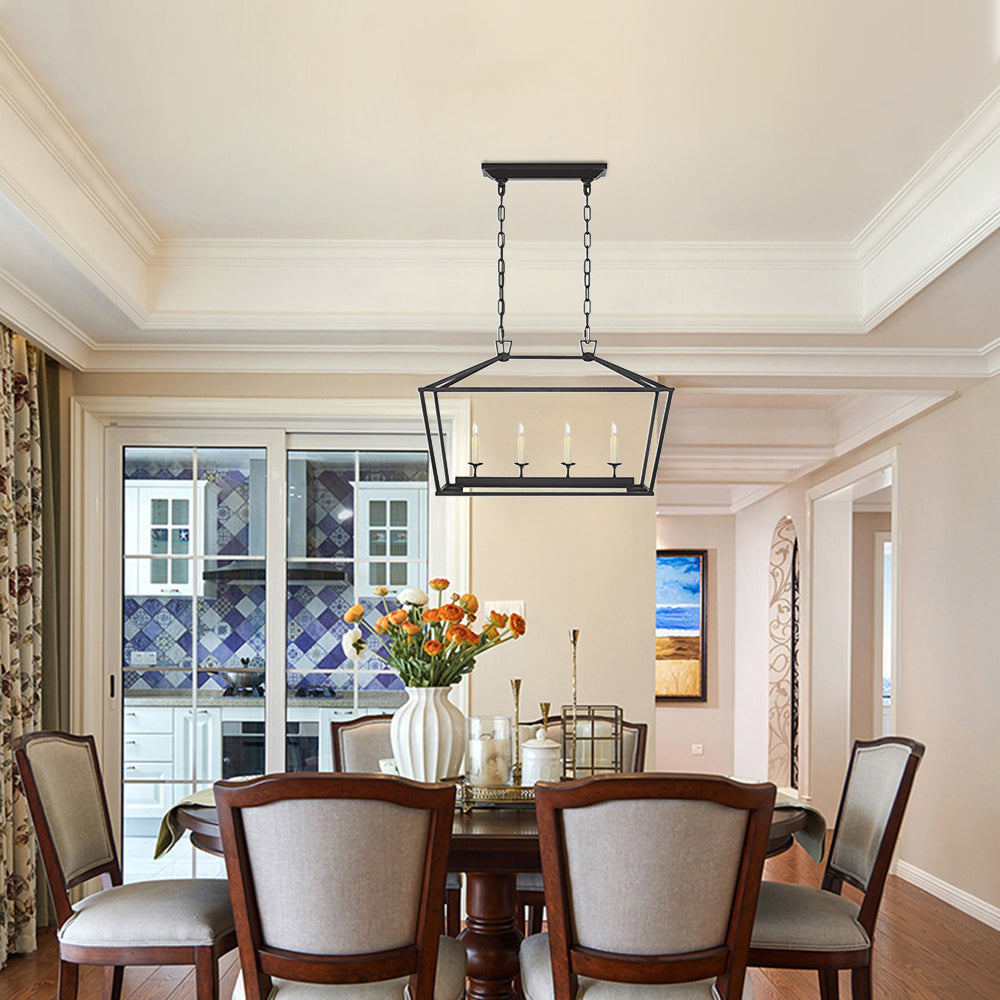 Calanir Vintage Design Metal LED Pendant Light Living Room/Restaurant