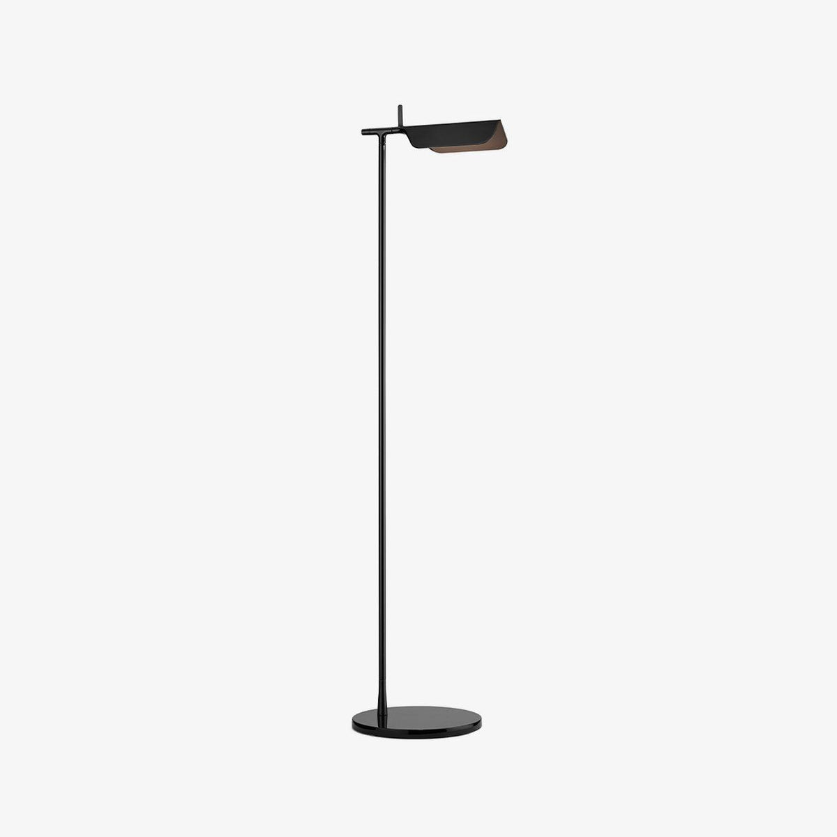 Ciruput Floor Lamp Right-angle Linear Minimalist, Metal, Black, Living Room