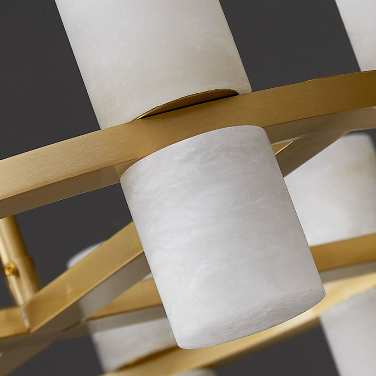 Etalir Postmodern Luxury Alabaster Chandelier