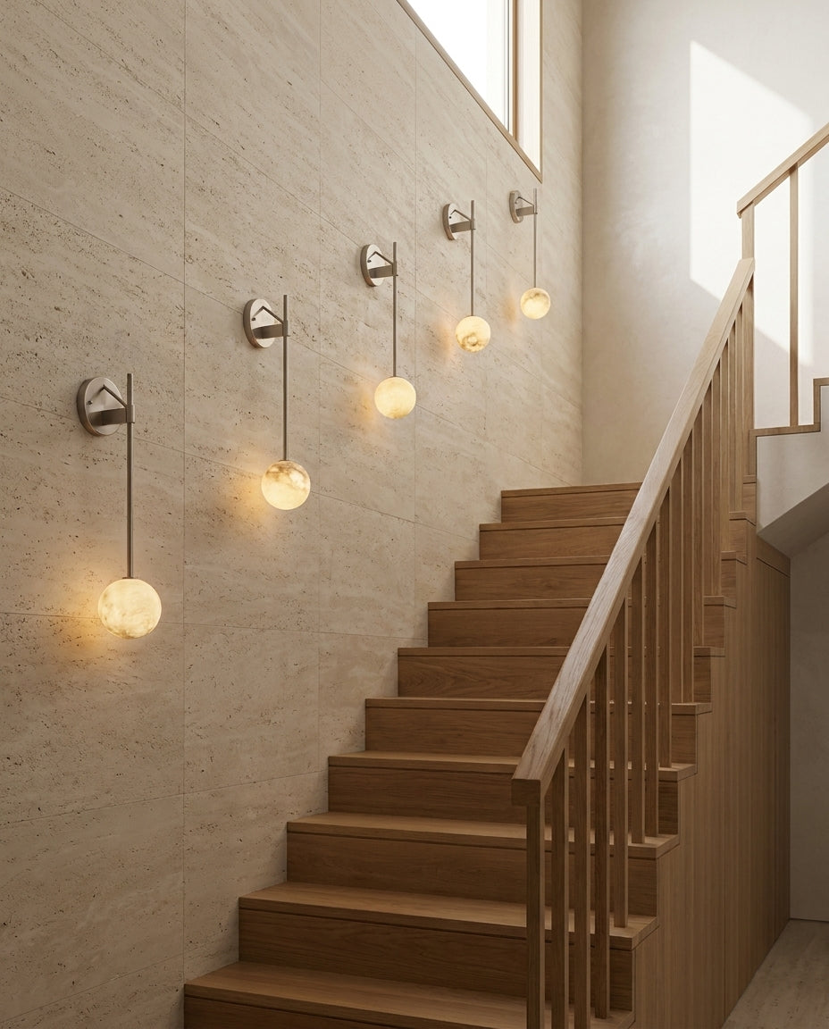 Staverncombe Alabaster Wall Sconce