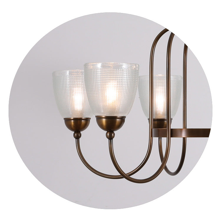 Caraeara Postmodern Luxury Glass Chandelier