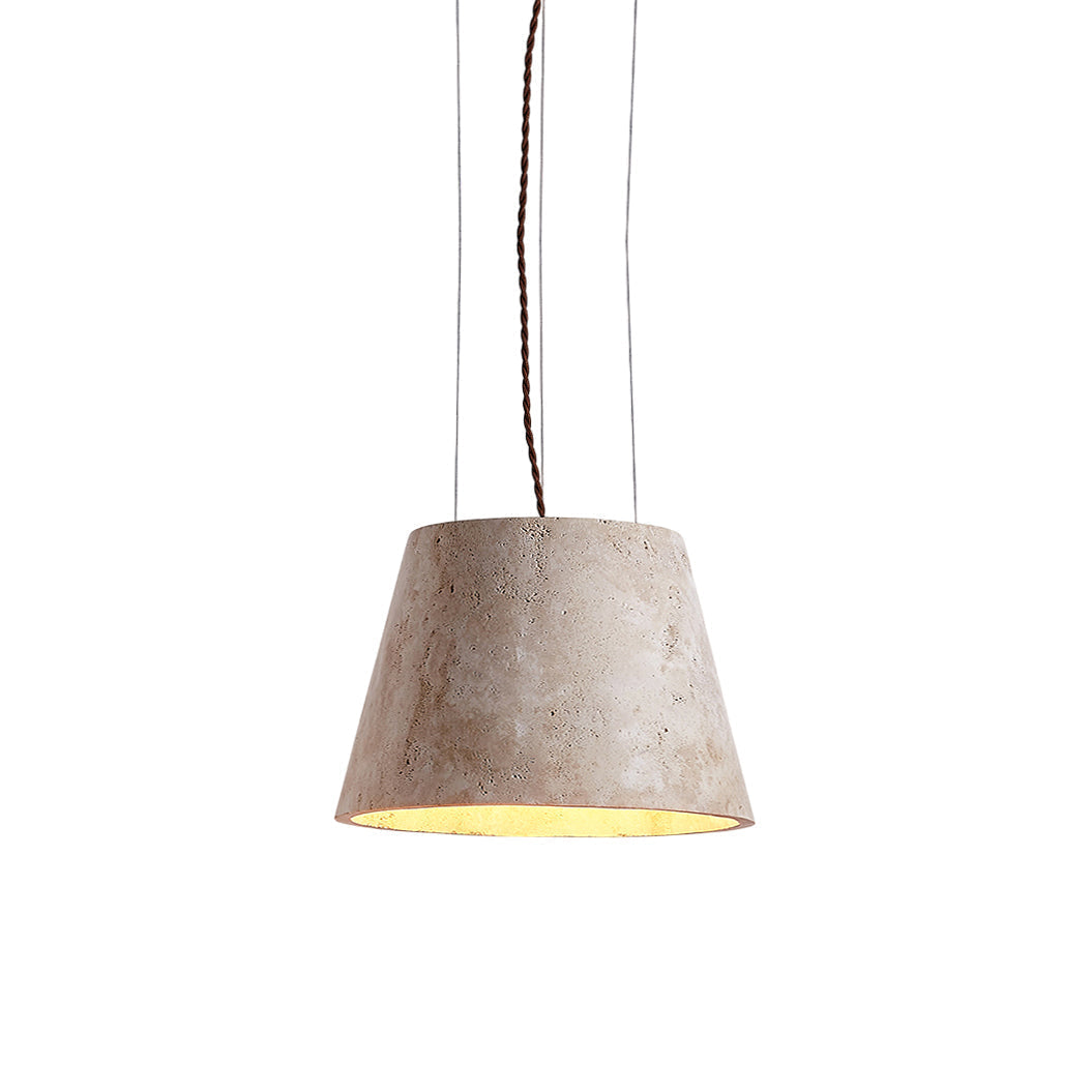 Ovelir Travertine Pendant Lamp