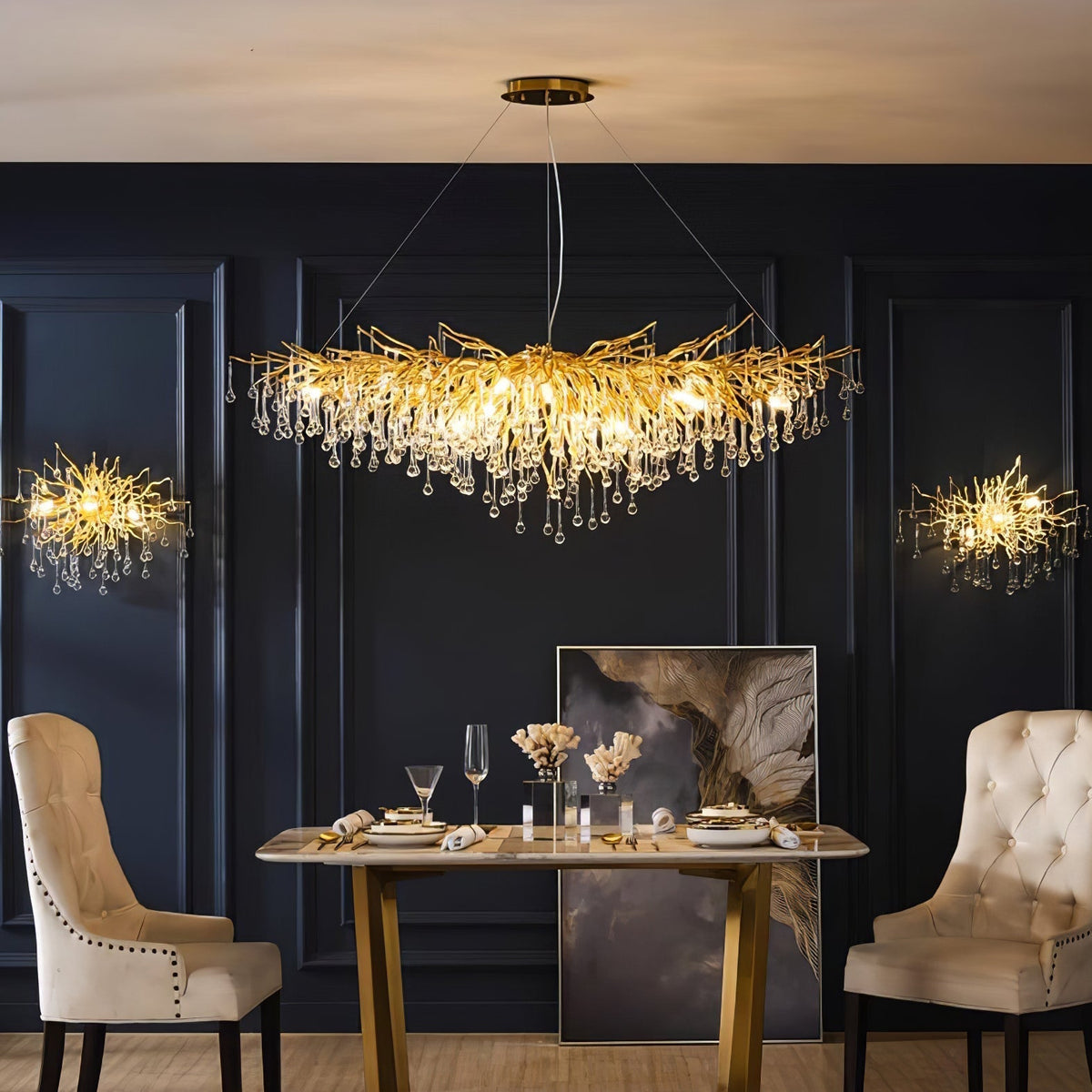 Cyrinine Postmodern Luxury Crystal Chandelier