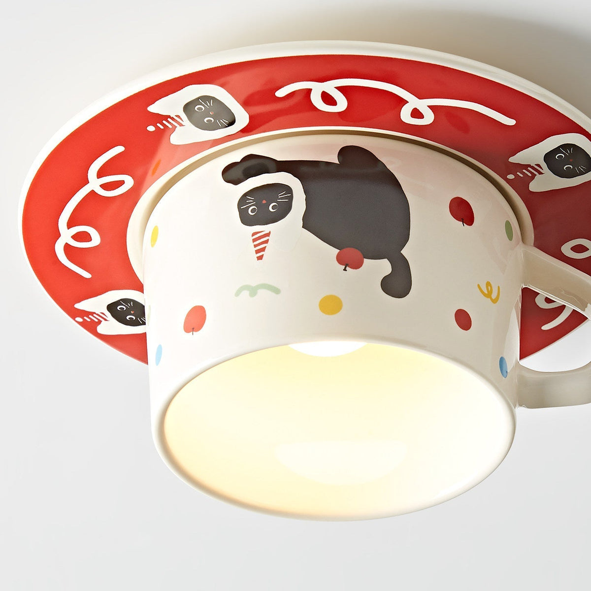 Cozette Mug Flush Mount