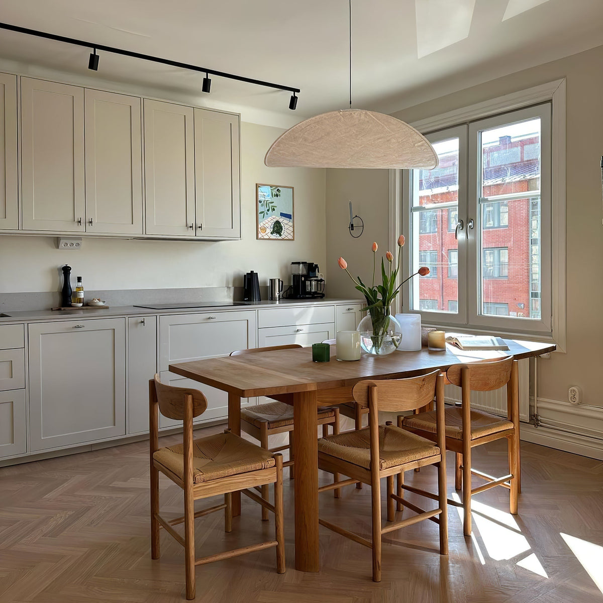 Twist Pendant Contemporary Swag Light