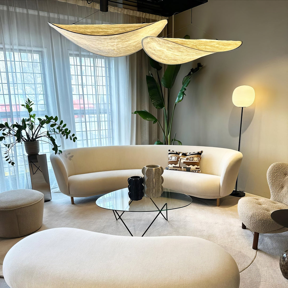 Twist Pendant Contemporary Swag Light
